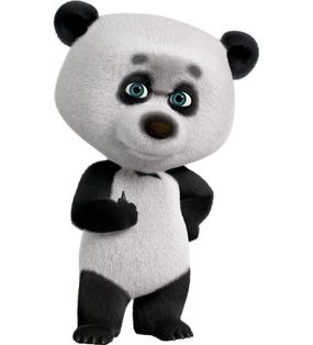 Panda character image
